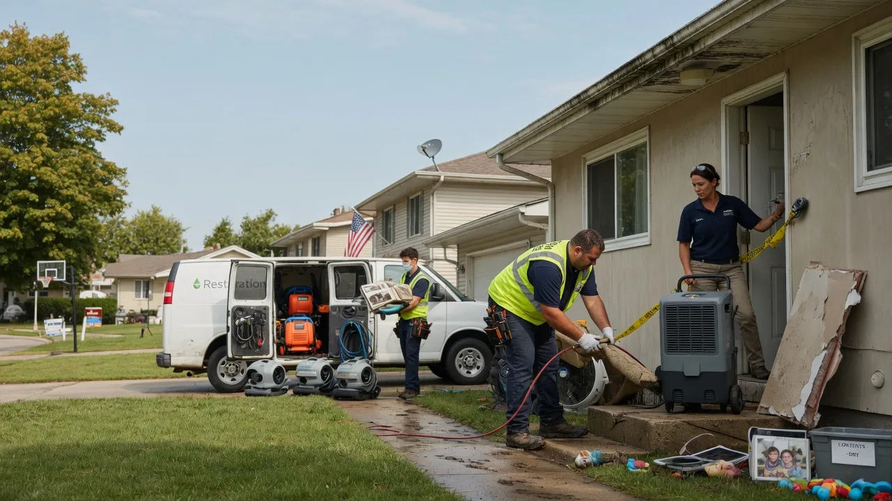 Water Damage Restoration in Dudley, PA near me